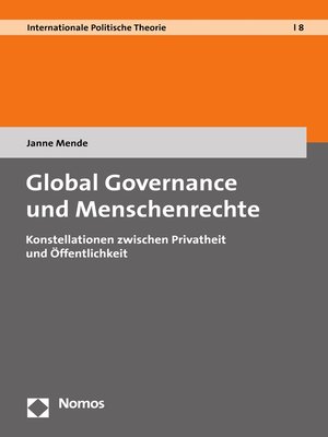 cover image of Global Governance und Menschenrechte